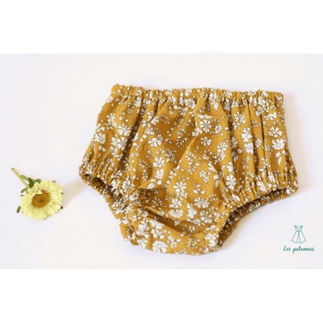 Trio de bloomers bébé Les patronnes