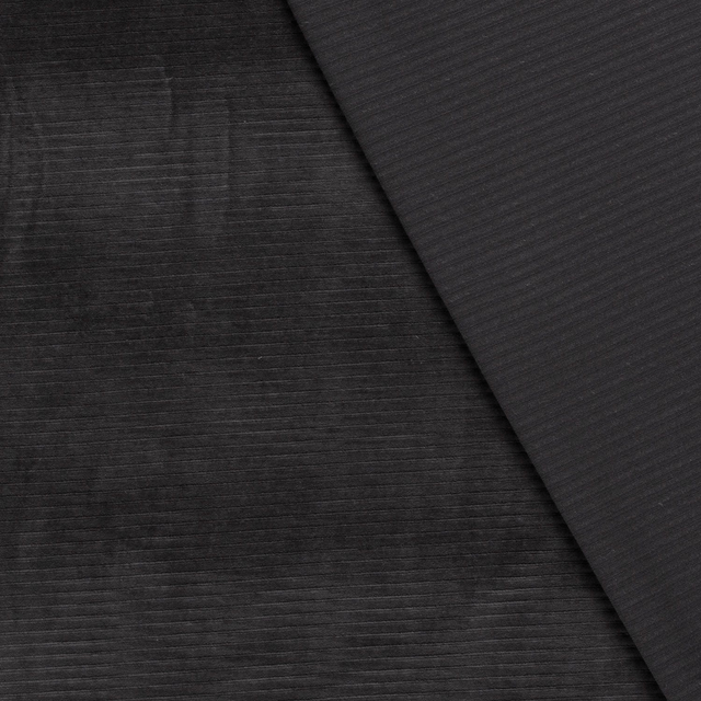 Velours stretch Anthracite