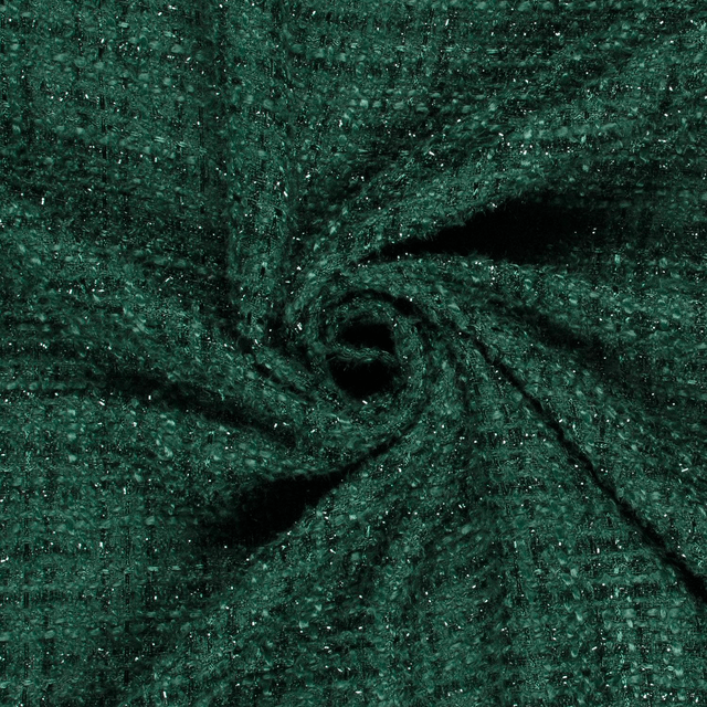 Jacquard vert lurex