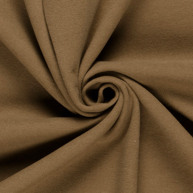 Tissu Brossé Camel