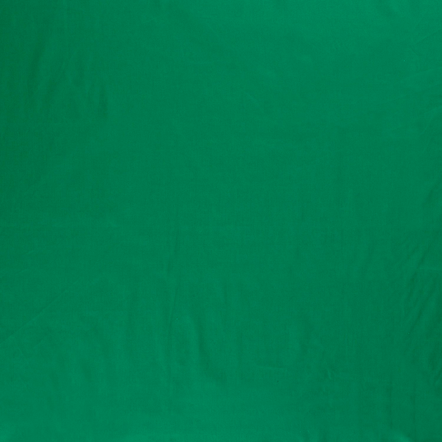 Popeline unie Vert