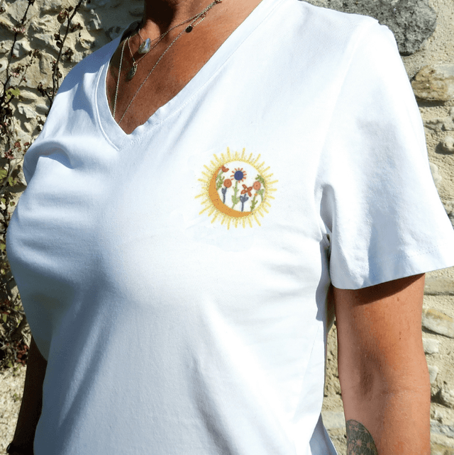 Kit broderie Easy custo Les fleurs du soleil - Un chat dans l'aiguille