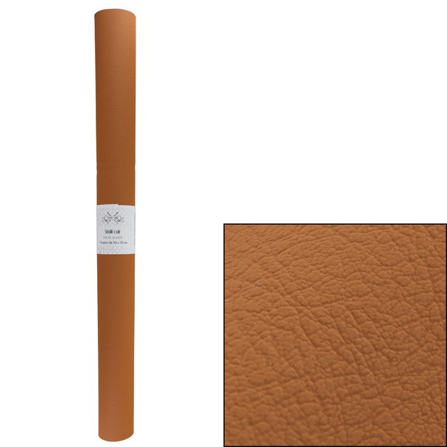 Simili Cuir 50x70cm Safran