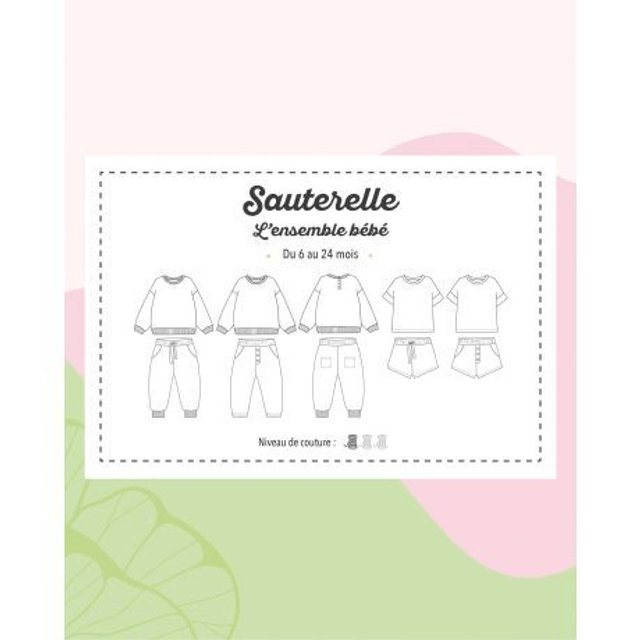 Sauterelle Ensemble sweat 6-24 mois Marmaï