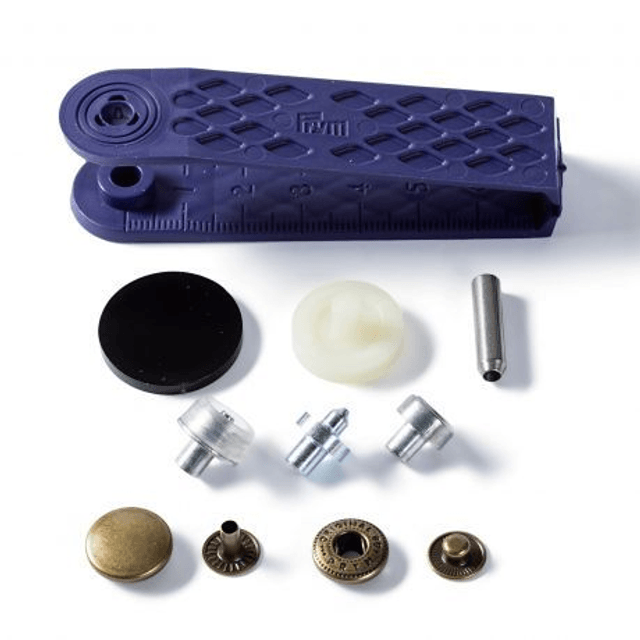 Boutons pressions cuivre 15mm 