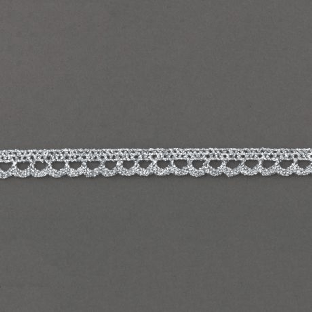 Dentelle Merletto Argentée 9mm 