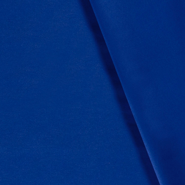 Sergé pré lavé Cobalt