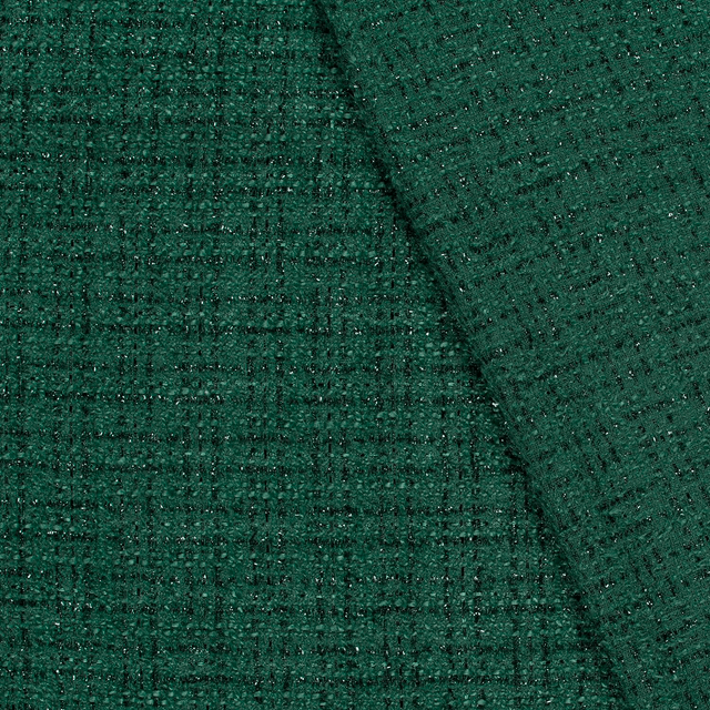 Jacquard vert lurex