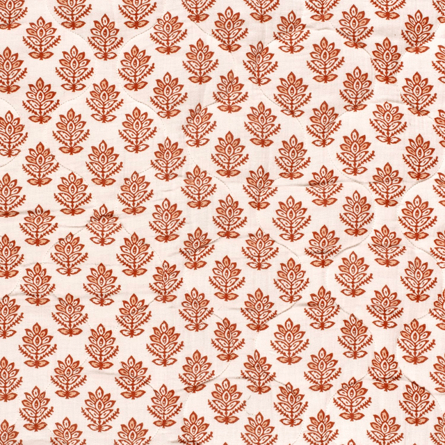Double gaze matelassée 2 motifs réversibles