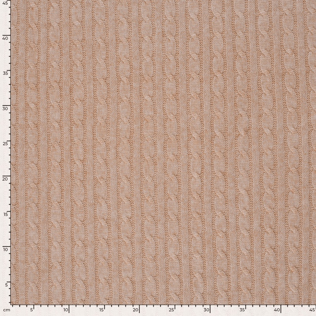 Tissu torsade Rose