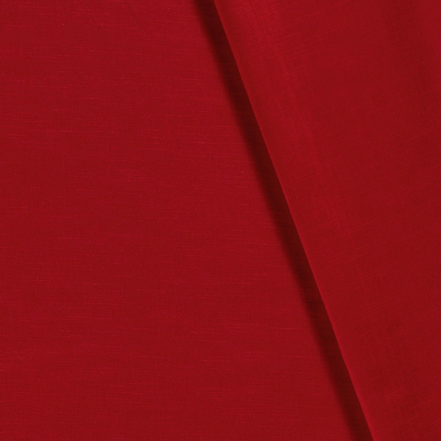 Ramie coton Rouge