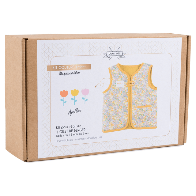 Apolline - Gilet Berger 1-6 ans 