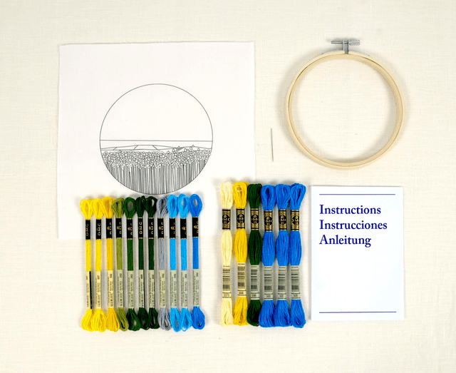 Kit DMC Champs de tournesols