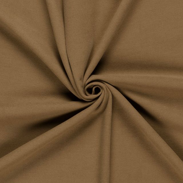 Tissu Brossé Camel