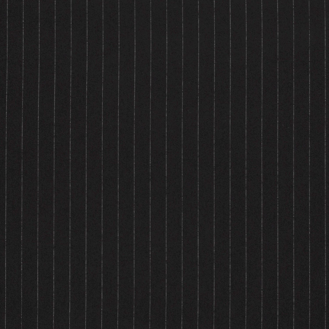 Gabardine Rayures Noir