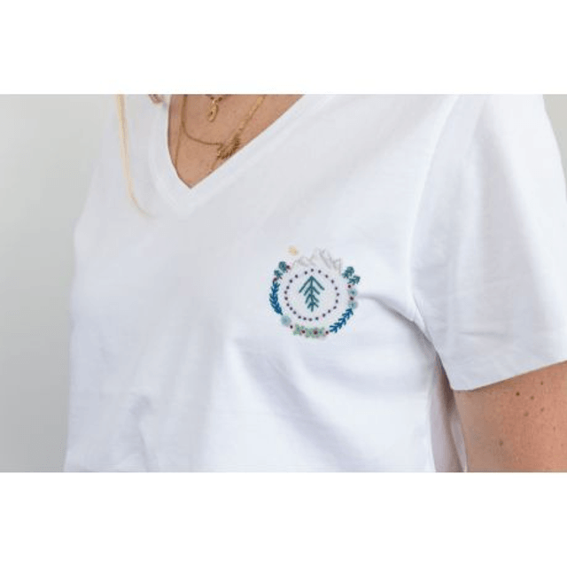 Kit broderie Easy custo Prendre de la Hauteur - Un chat dans l'aiguille