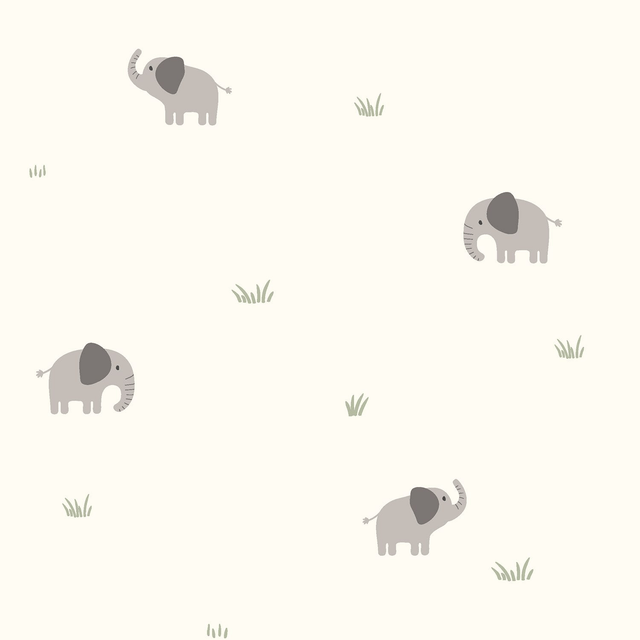 Popeline éléphants