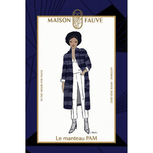 Pam Manteau femme - Maison Fauve