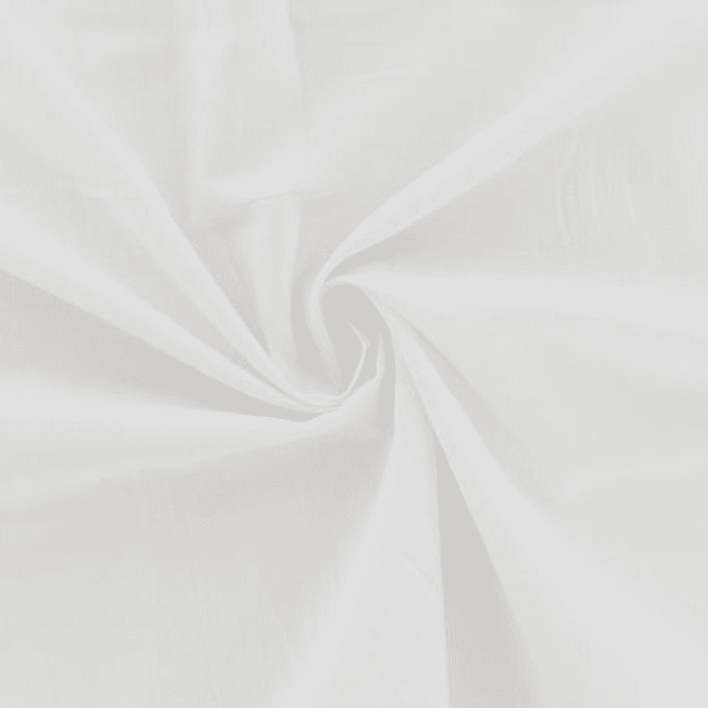 Voile de coton Blanc