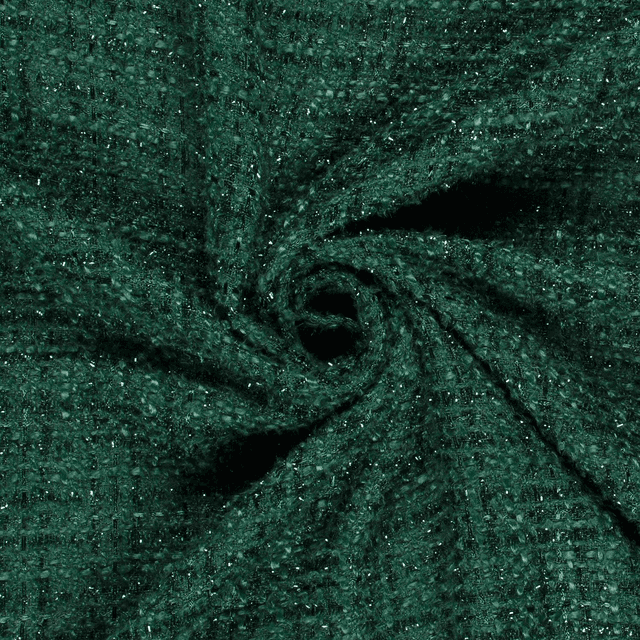 Jacquard vert lurex