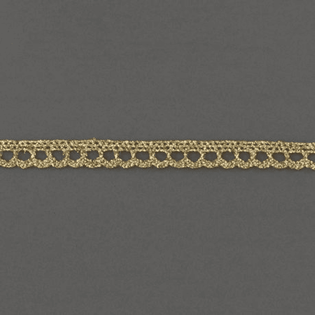 Dentelle Merletto Dorée 9mm 