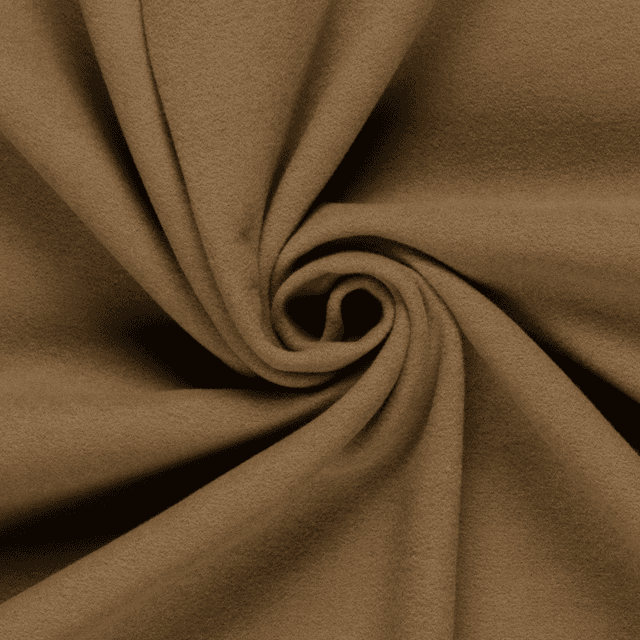 Tissu Brossé Camel