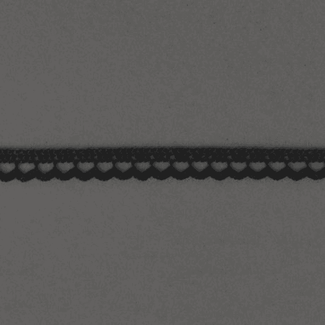Dentelle Merletto Noir 9mm