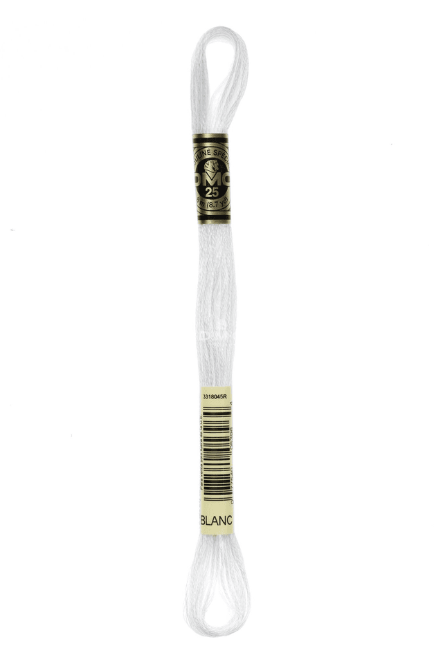 N°BLANC Mouliné Spécial DMC 