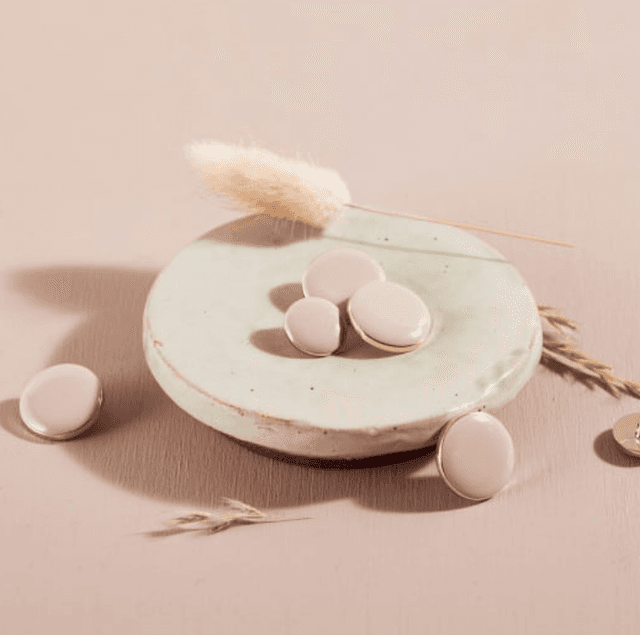 Dotty 20mm Blush - Atelier Brunette