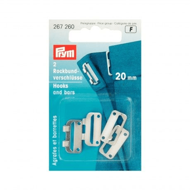 Agrafes et barettes 20mm
