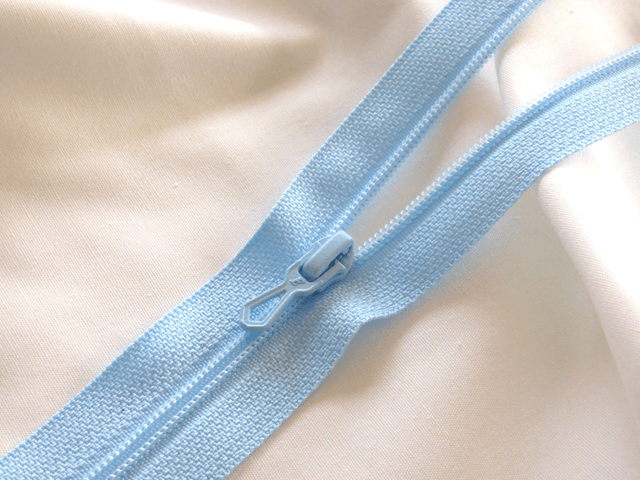 Spirale 4mm Ciel - Fermeture Eclair
